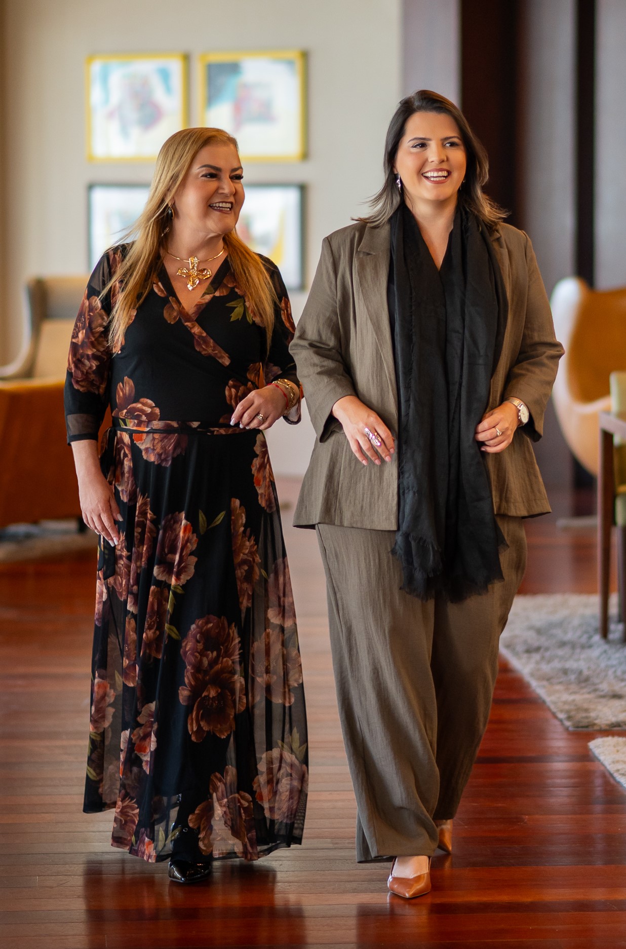 Kenia Olïveira e Mariana Guimarães juntas